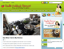 Tablet Screenshot of kindlecookbookrecipes.com